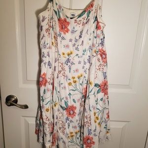 White Floral Sun Dress